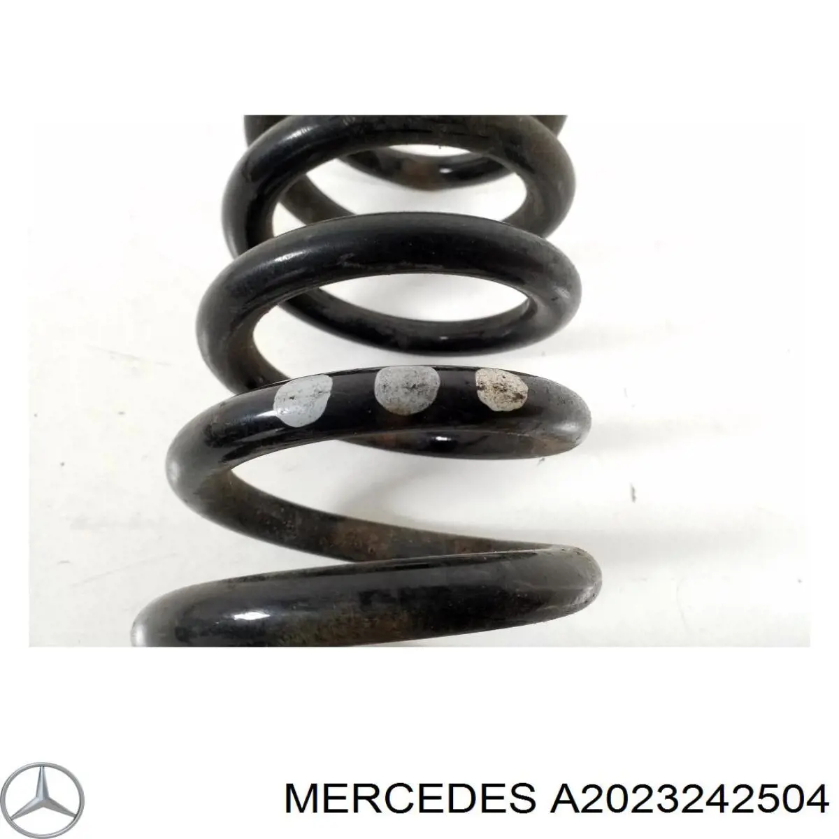A2023242504 Mercedes пружина задня