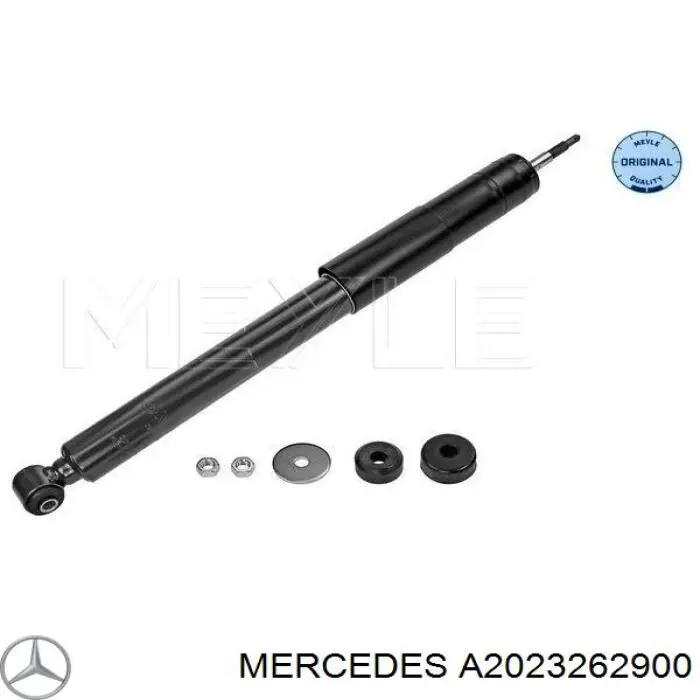 Купити A2023262900 Mercedes Стійка амортизатора задня
