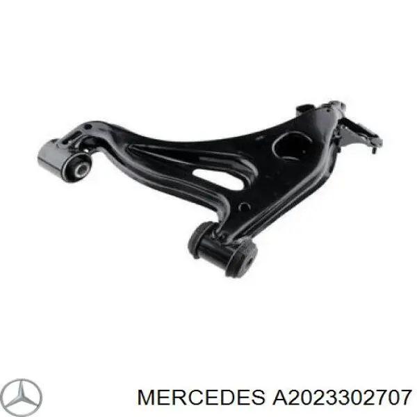 Важіль передньої підвіски нижній, правий Mercedes A2023302707 ціна, від 104.43 USD