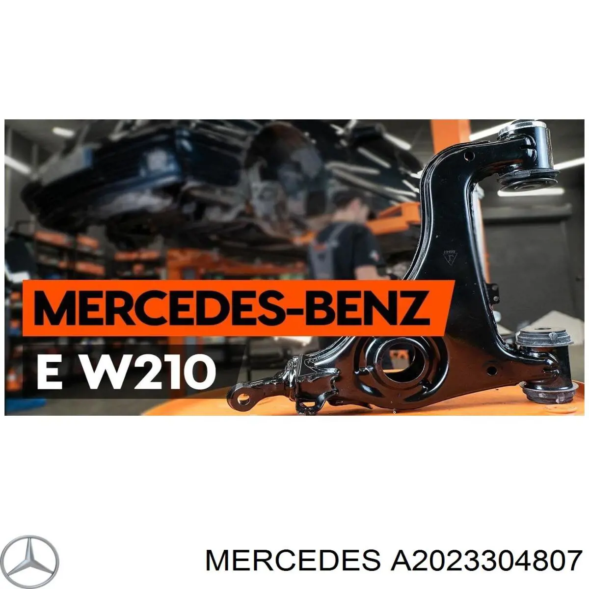 Купити A2023304807 Mercedes Важіль передньої підвіски верхній, лівий