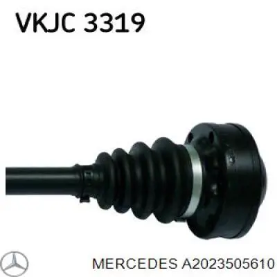 Купити A2023505610 Mercedes Піввісь задня