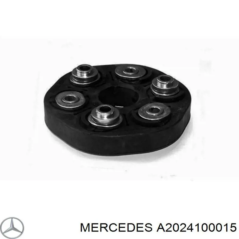 A2024100015 Mercedes муфта кардана еластична, передня