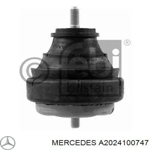 Муфта кардана еластична, передня Mercedes A2024100747