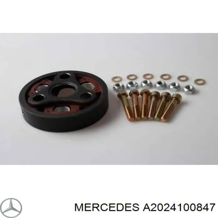 Купити A2024100847 Mercedes Гумова муфта кардана