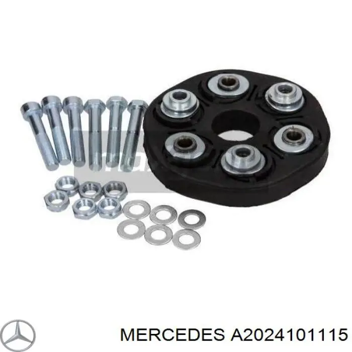 Карданний шарнір Mercedes A2024101115 ціна, від 39.67 USD