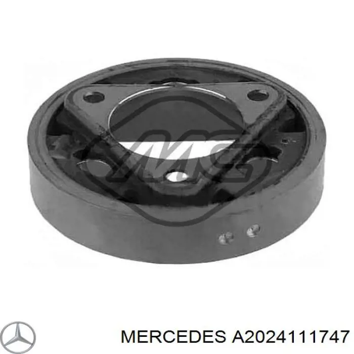 A2024111747 Mercedes муфта підвісної підшипника