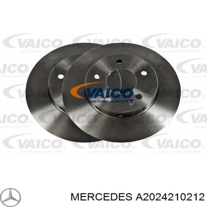 A2024210212 Mercedes Гальмо дискове переднє