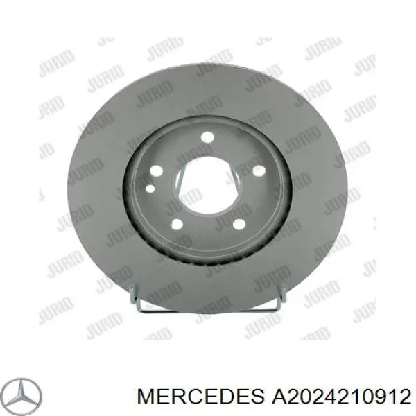 A2024210912 Mercedes Гальмо дискове переднє