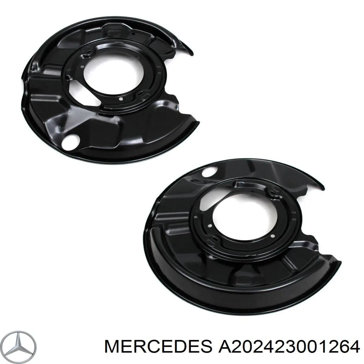 Задні дискові гальма Mercedes A202423001264 ціна, від 24.38 USD