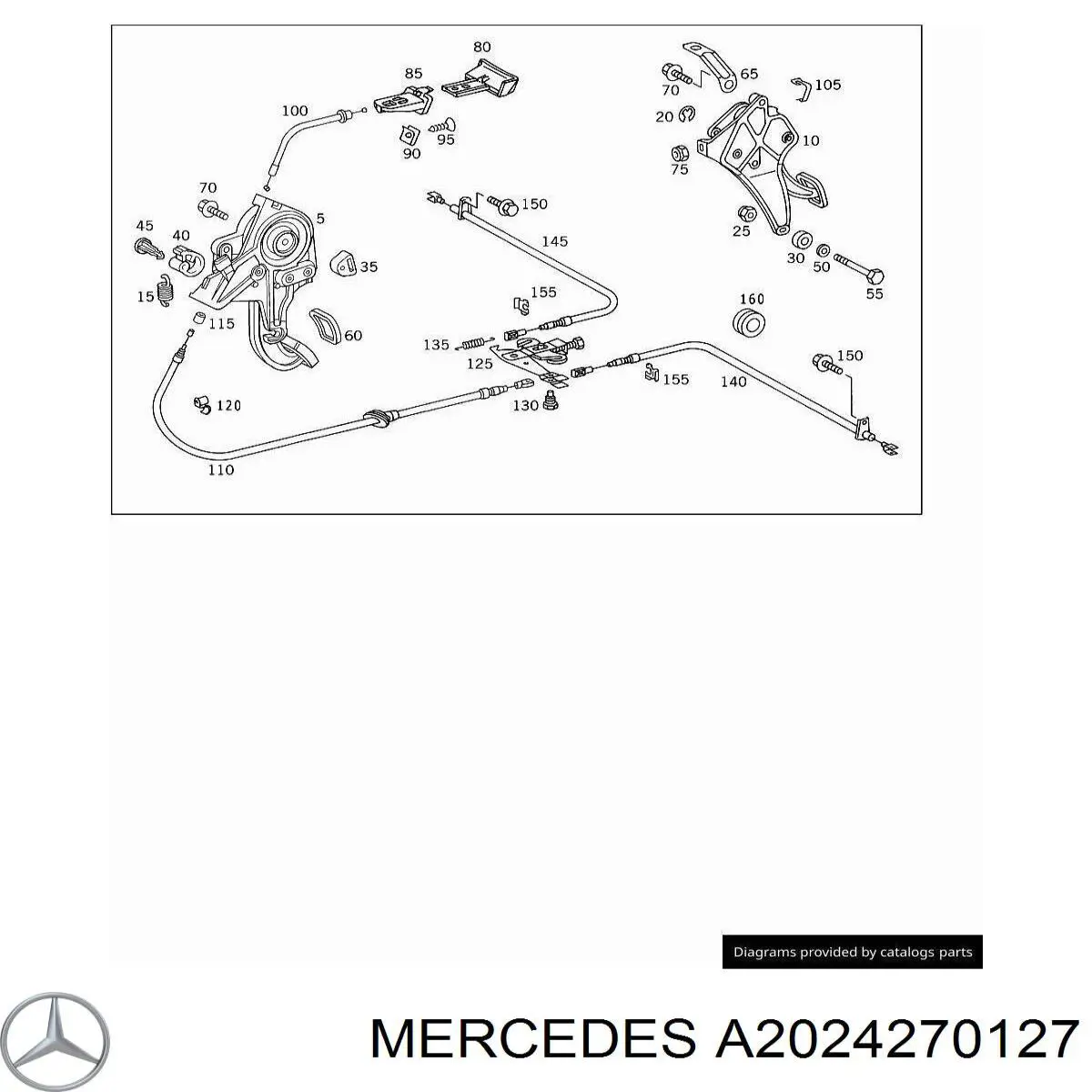 Купити A2024270127 Mercedes 