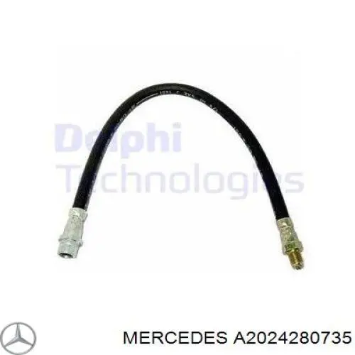 Гальмівні шланги передні A2024280735 Mercedes