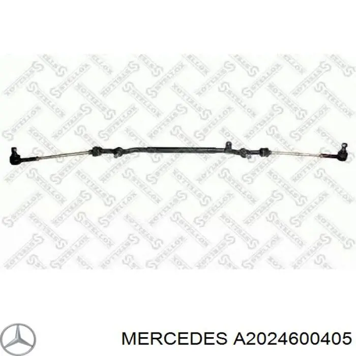 Тяга рульова центральна Mercedes A2024600405 ціна, від 75.41 USD