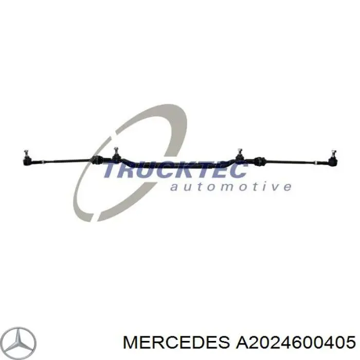 A2024600405 Mercedes трапеція рульова в зборі