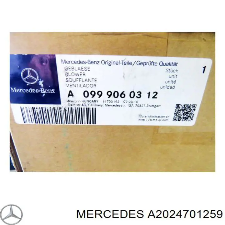  A2024701259 Mercedes