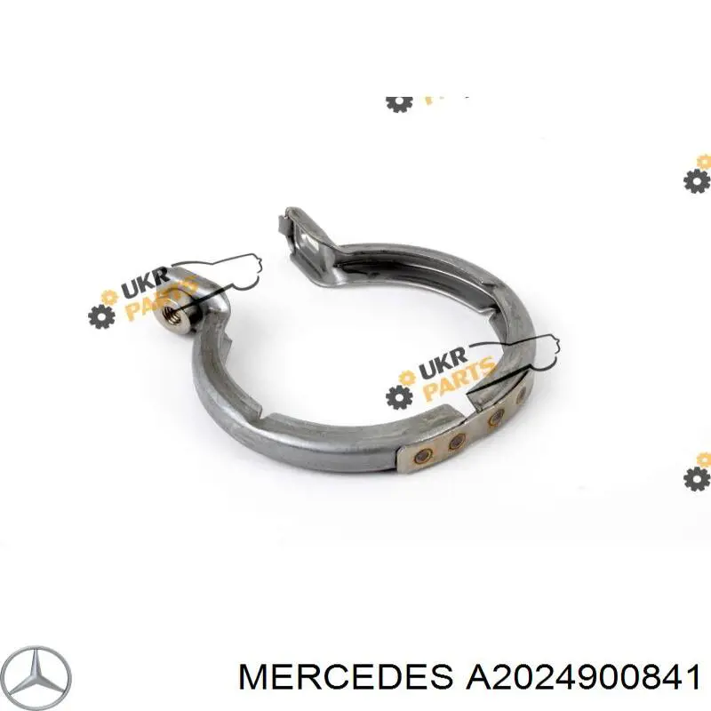 Зєднувальний хомут випускного колектора Mercedes A2024900841 ціна, від 11.25 USD