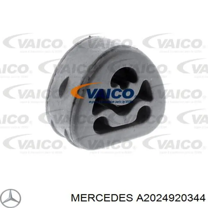 Подушка кріплення глушника Mercedes A2024920344 ціна, від 1.54 USD
