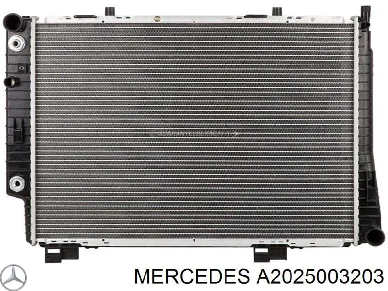 Радіатор основний Mercedes A2025003203 ціна, від 126.69 USD