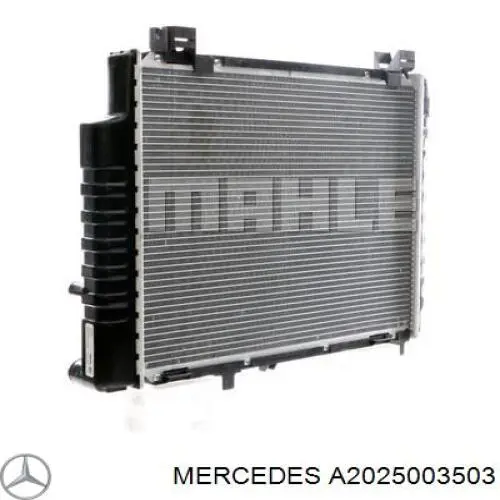 Радіатор основний Mercedes A2025003503 ціна, від 101.88 USD