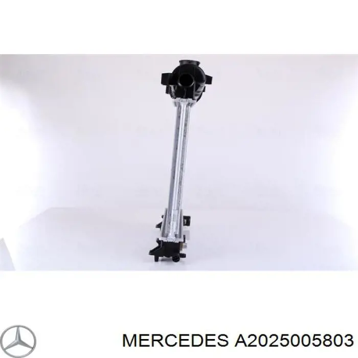 Радіатор A2025005803 Mercedes