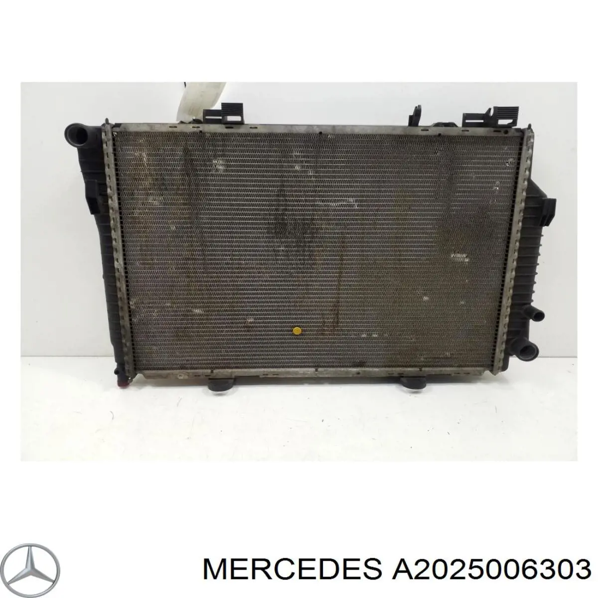 A2025006303 Mercedes Радіатор охолодження двигуна