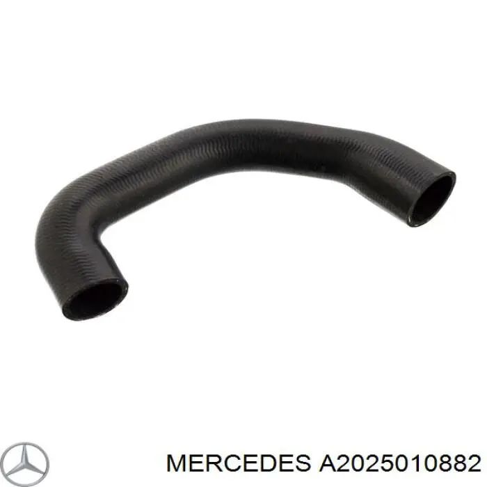 Шланг/патрубок радіатора охолодження, верхній Mercedes A2025010882 ціна, від 8.88 USD