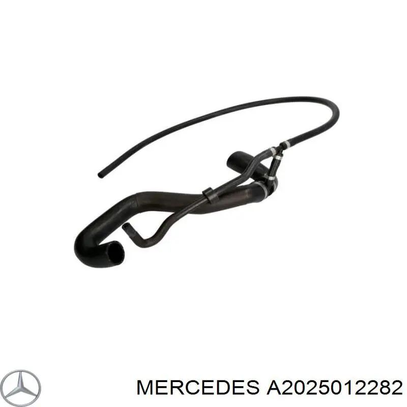 Шланг/патрубок радіатора охолодження, нижній Mercedes A2025012282 ціна, від 10.46 USD