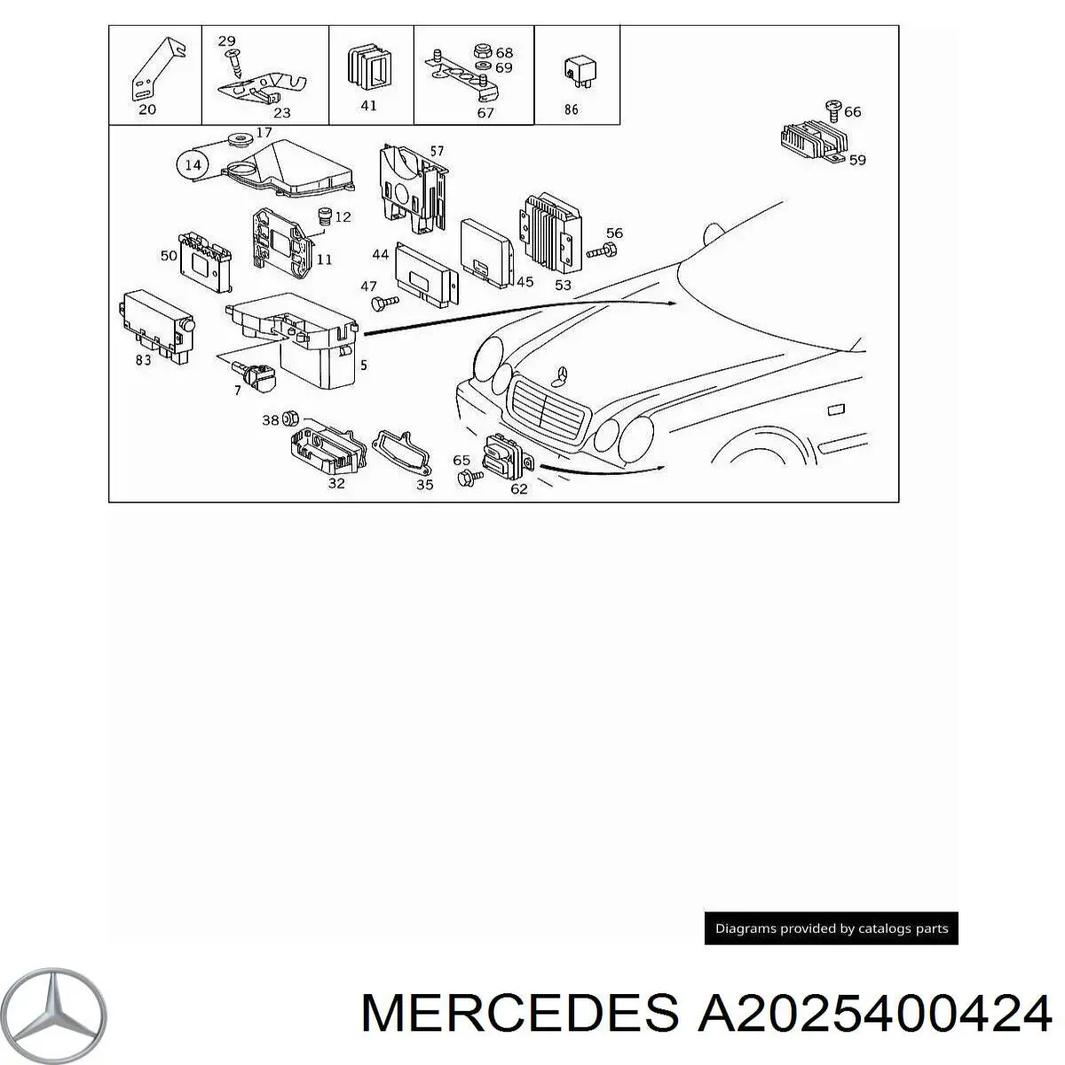  A2025400424 Mercedes