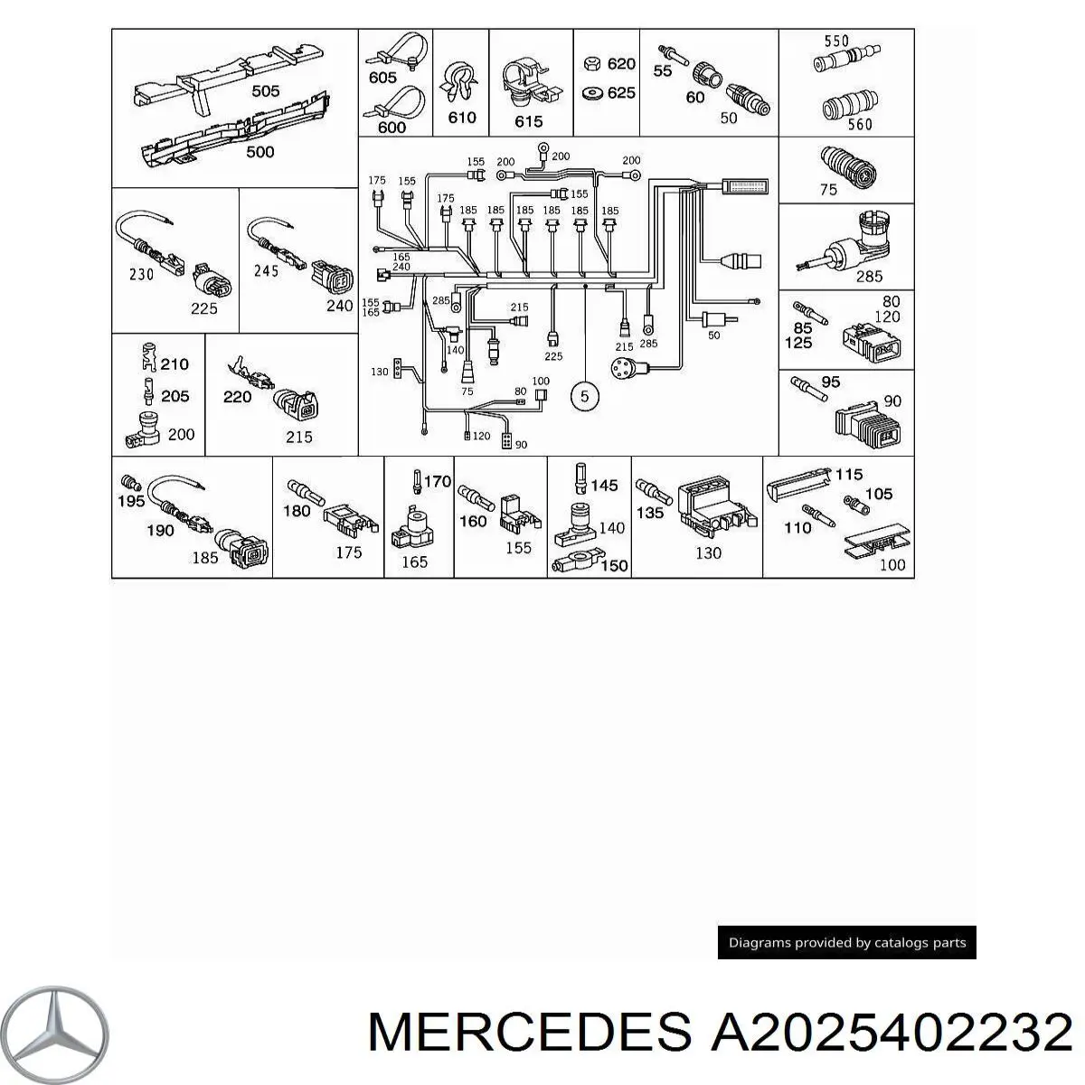 A2025402232 Mercedes 