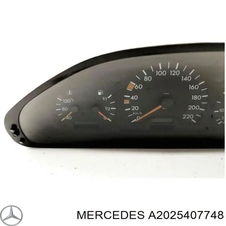 A2025407748 Mercedes Щиток приладів додатковий