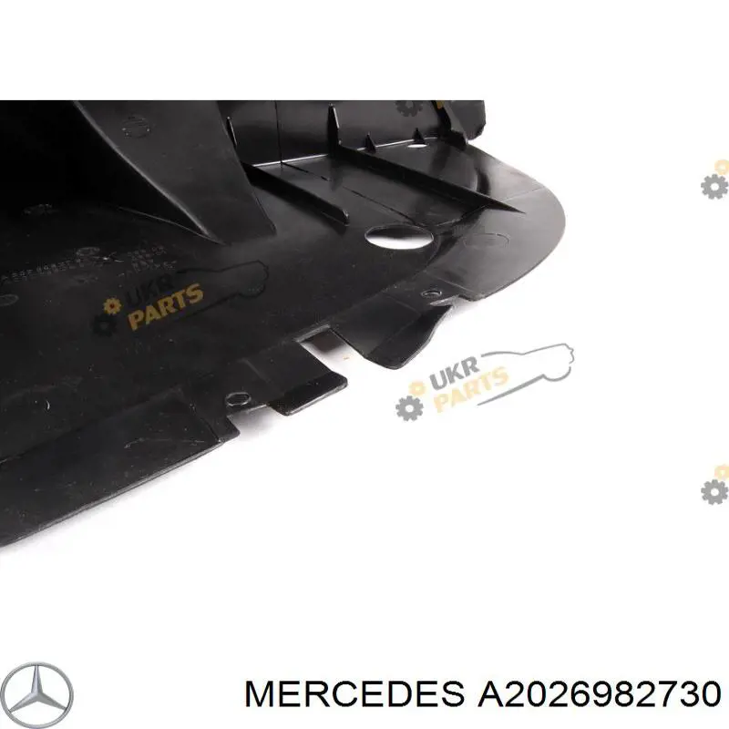 Купити A2026982730 Mercedes Підкрилок переднього крила, лівий передній