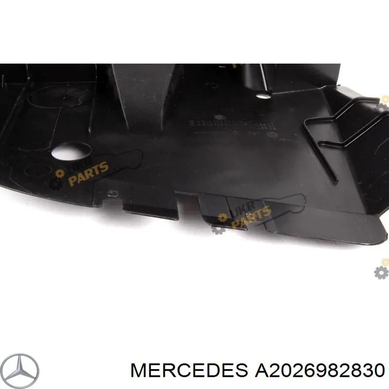 A2026982830 Mercedes підкрилок переднього крила, правий передній