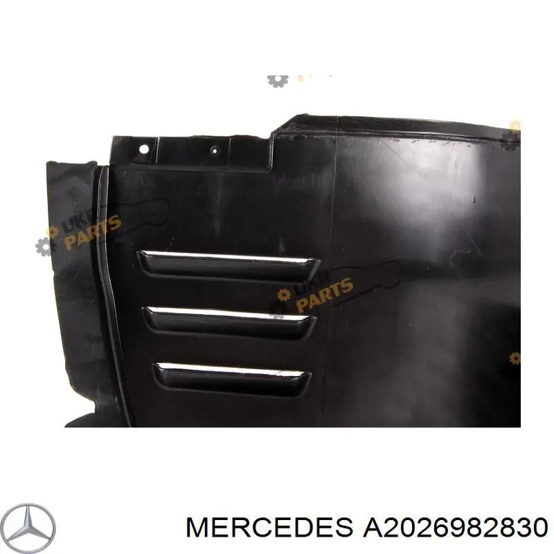 Купити A2026983030 Mercedes Підкрилок переднього крила, правий передній