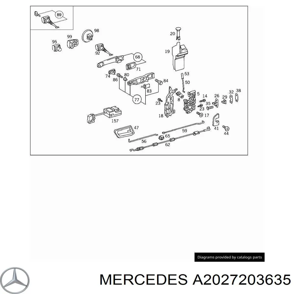  A2027203635 Mercedes