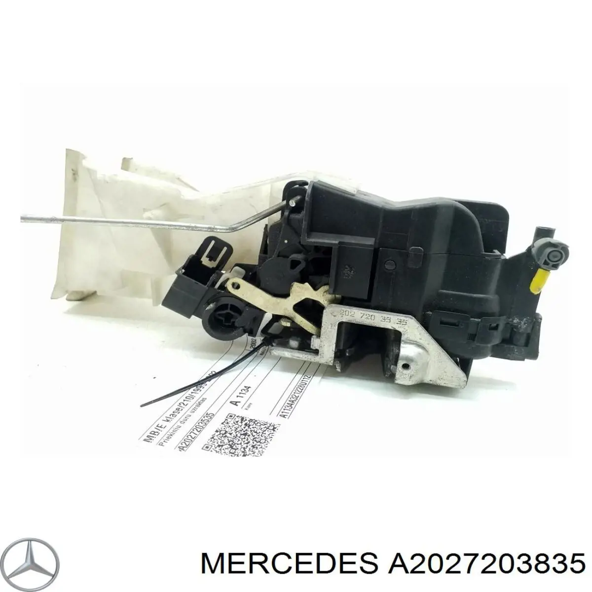 Купити A2027202035 Mercedes Замок дверки правої передньої