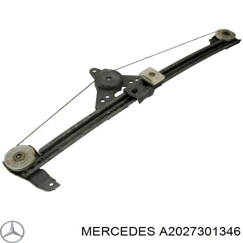 Склопідйомник задніх лівих дверей Mercedes A2027301346 ціна, від 25.76 USD