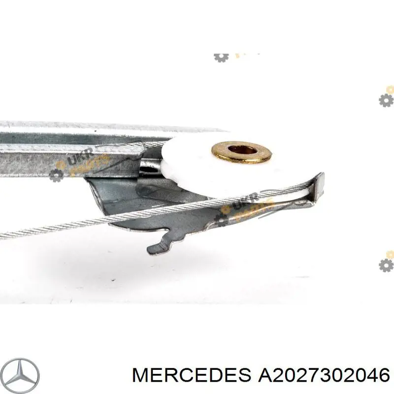 Купити A2027302046 Mercedes Механізм склопідіймача двері задньої, правої