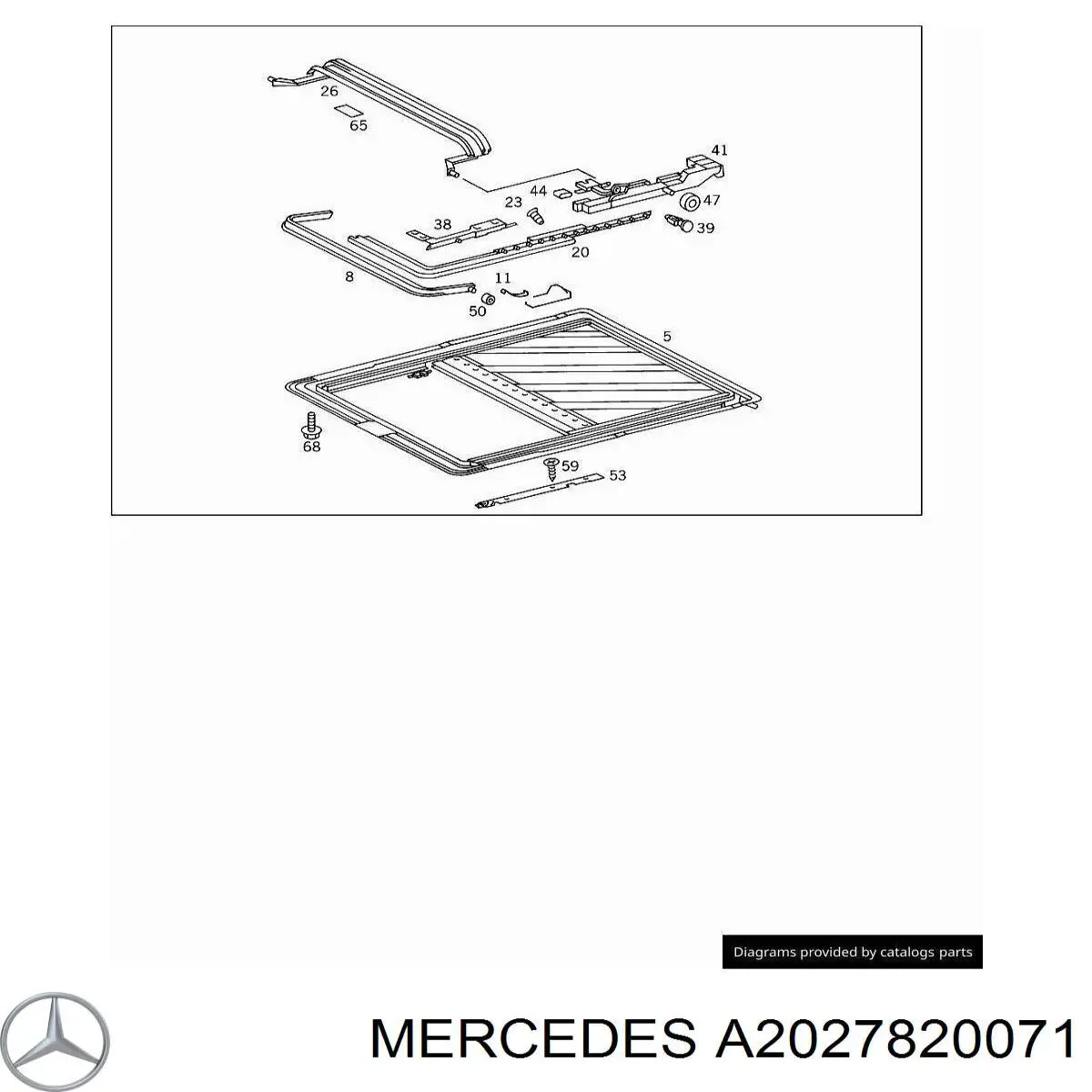  A2027820071 Mercedes