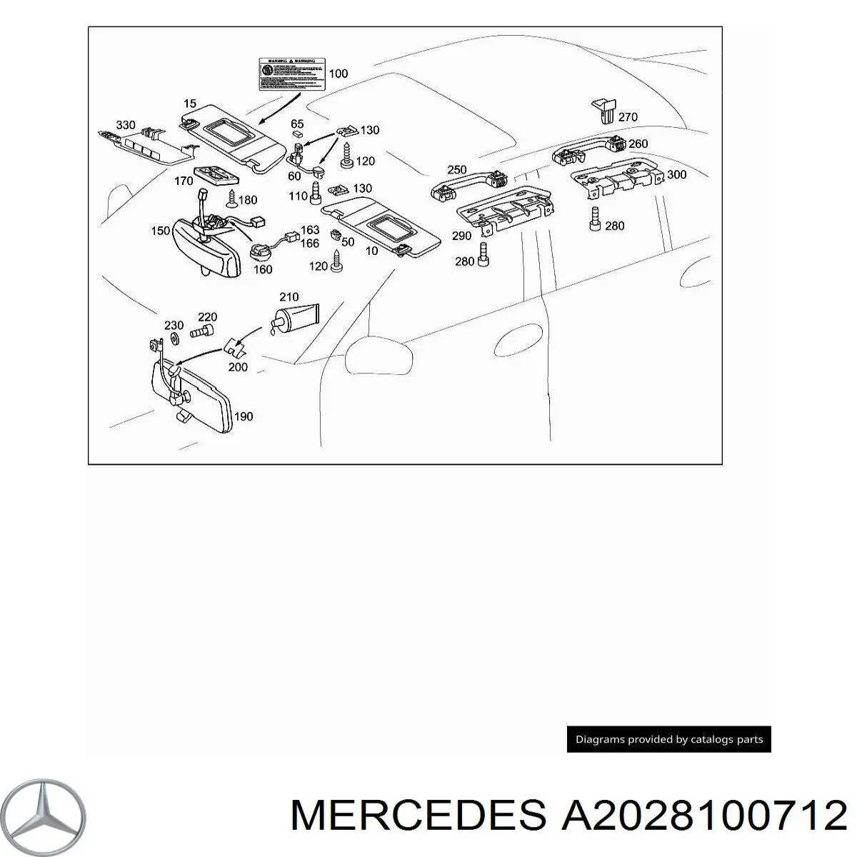  Mercedes A2028100712 ціна, від 1.27 USD