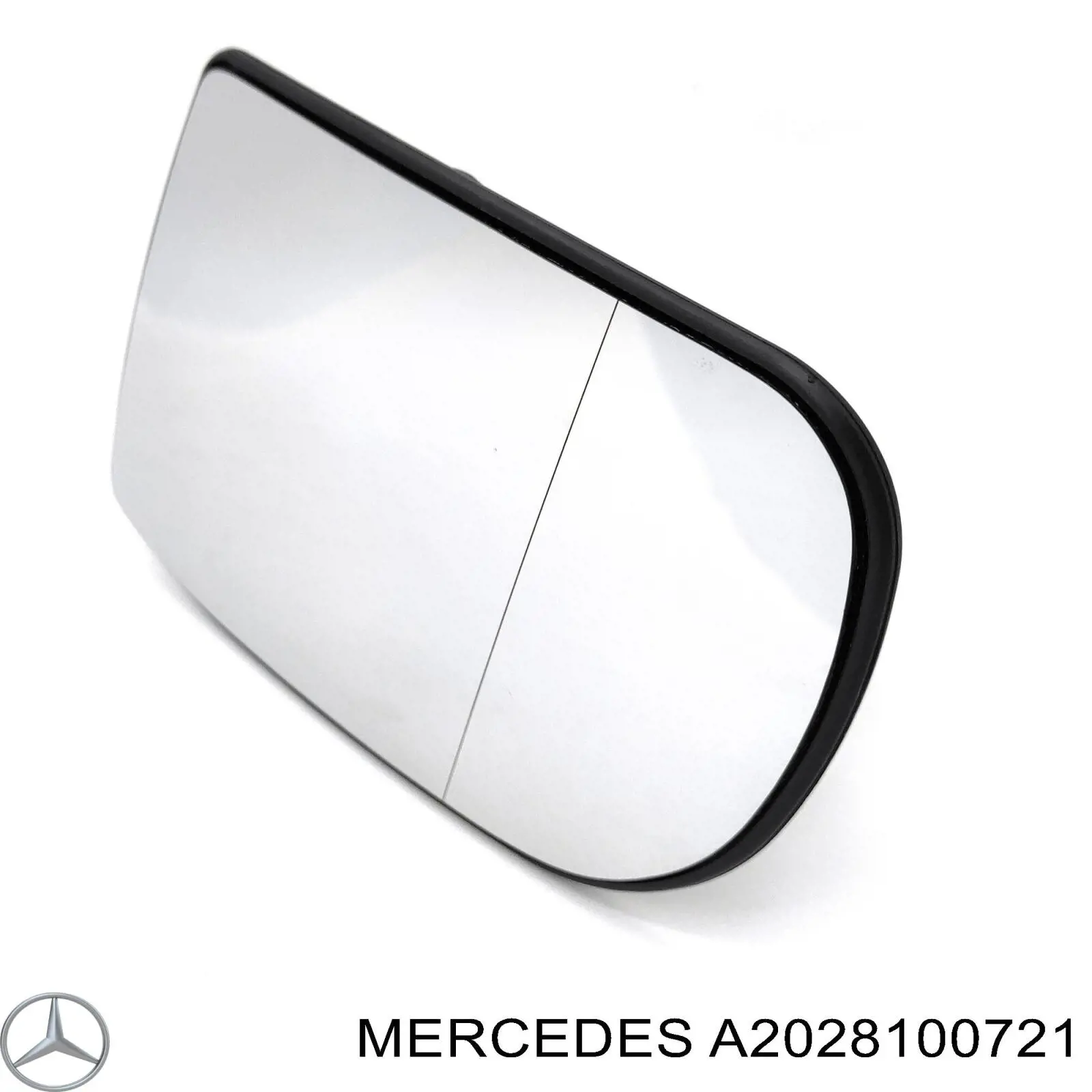Зеркальный элемент левый MERCEDES A2028100721