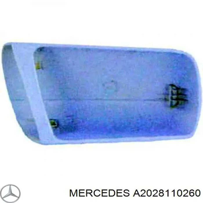 A2028110260 Mercedes накладка дзеркала заднього виду, права