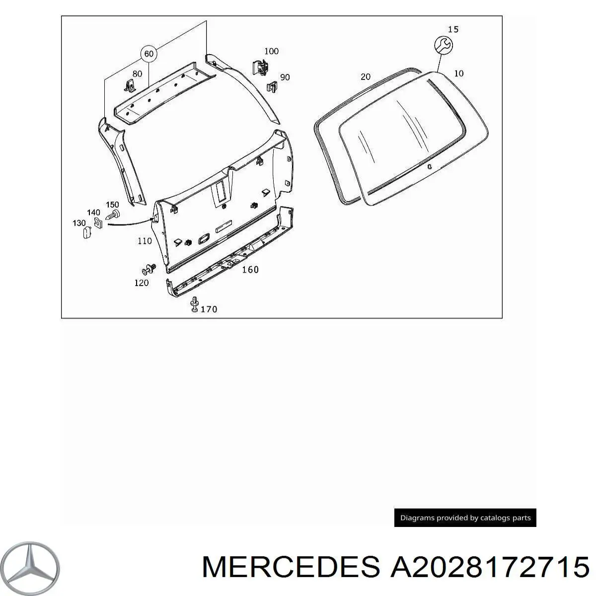  A2028172715 Mercedes