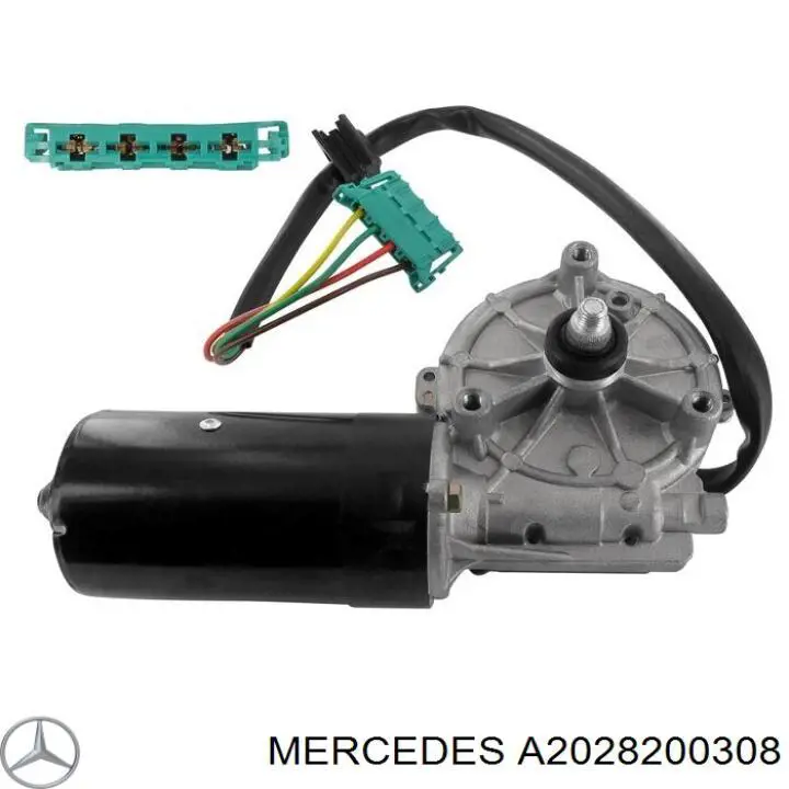 A2028200308 Mercedes Мотор склоочисника скла (трапеції)