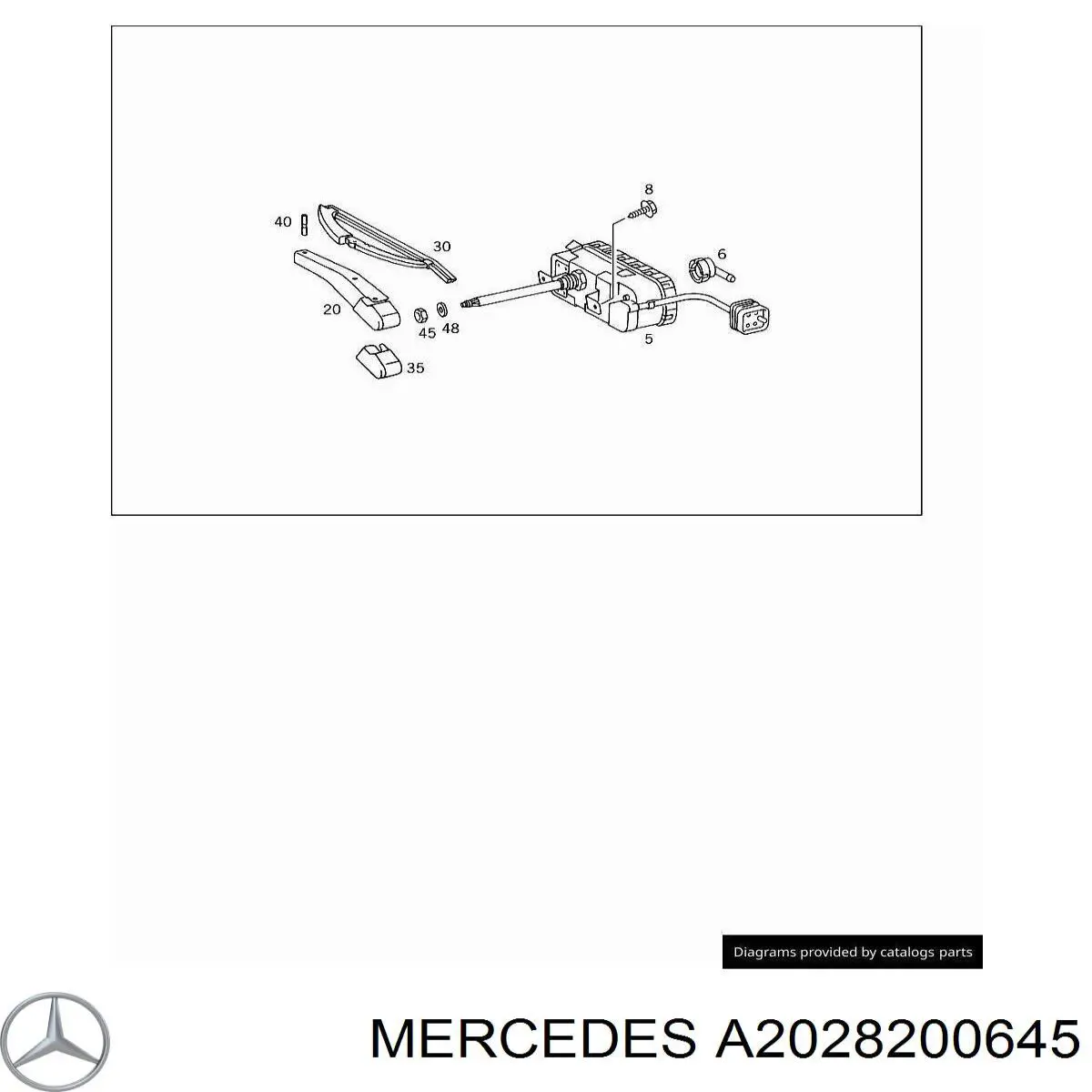 A2028200645 Mercedes 