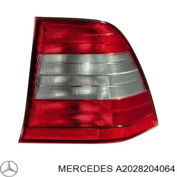 A2028204064 Mercedes ліхтар задній правий