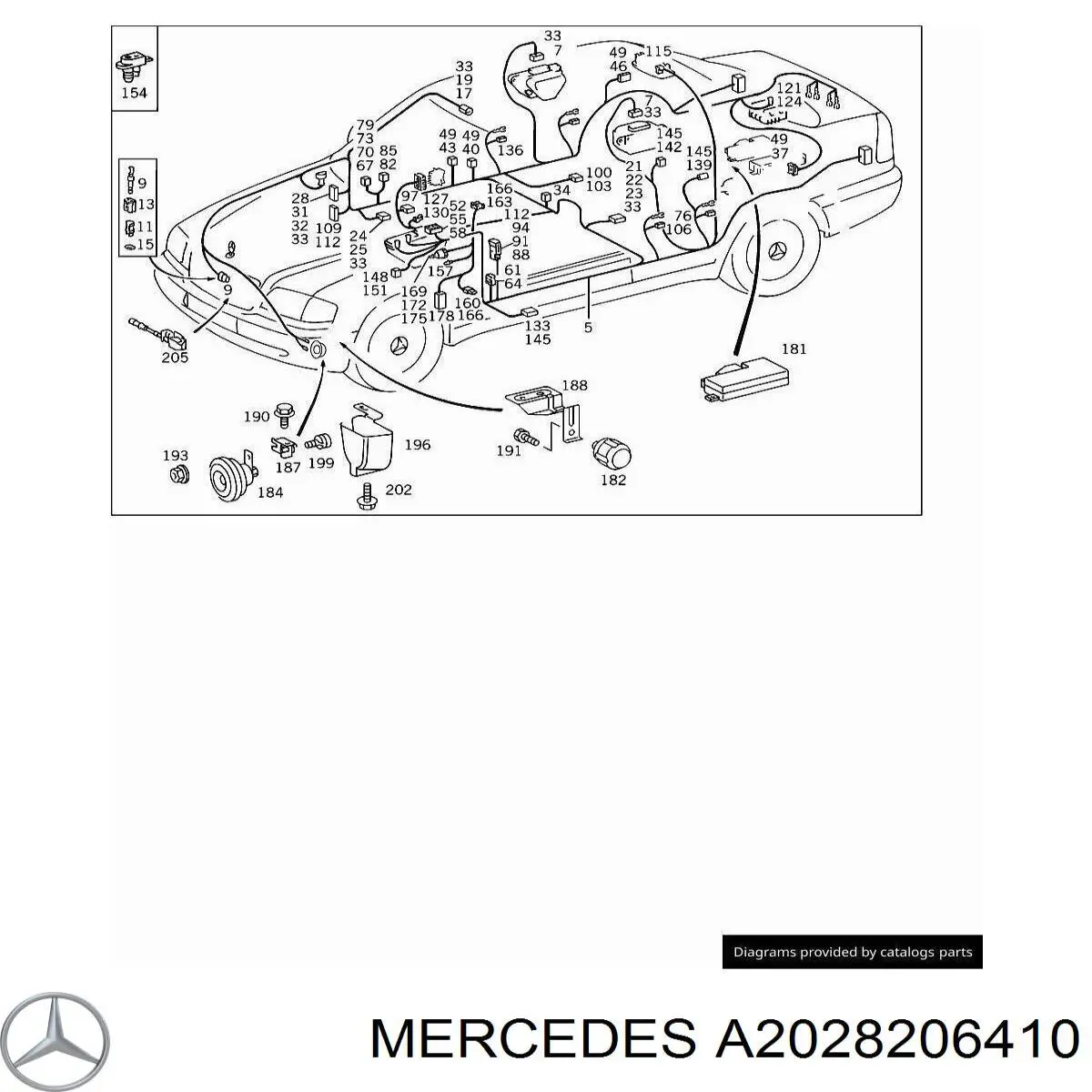  2028206410 Mercedes