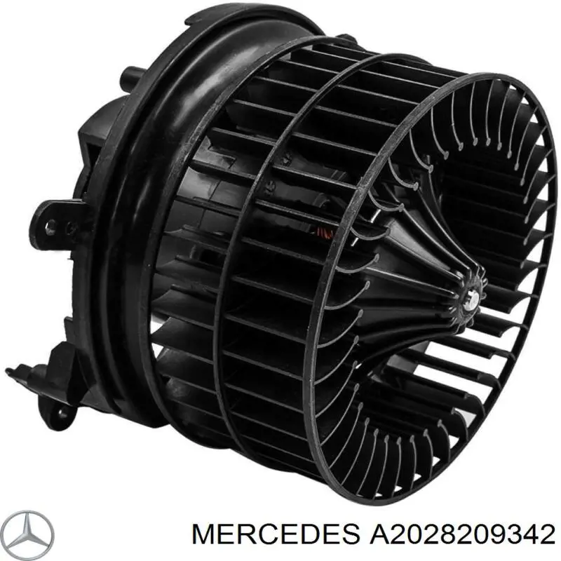 Купити A2028209342 Mercedes Електродвигуни (електродвигун обігрівача) або розетка причепа штепсельная