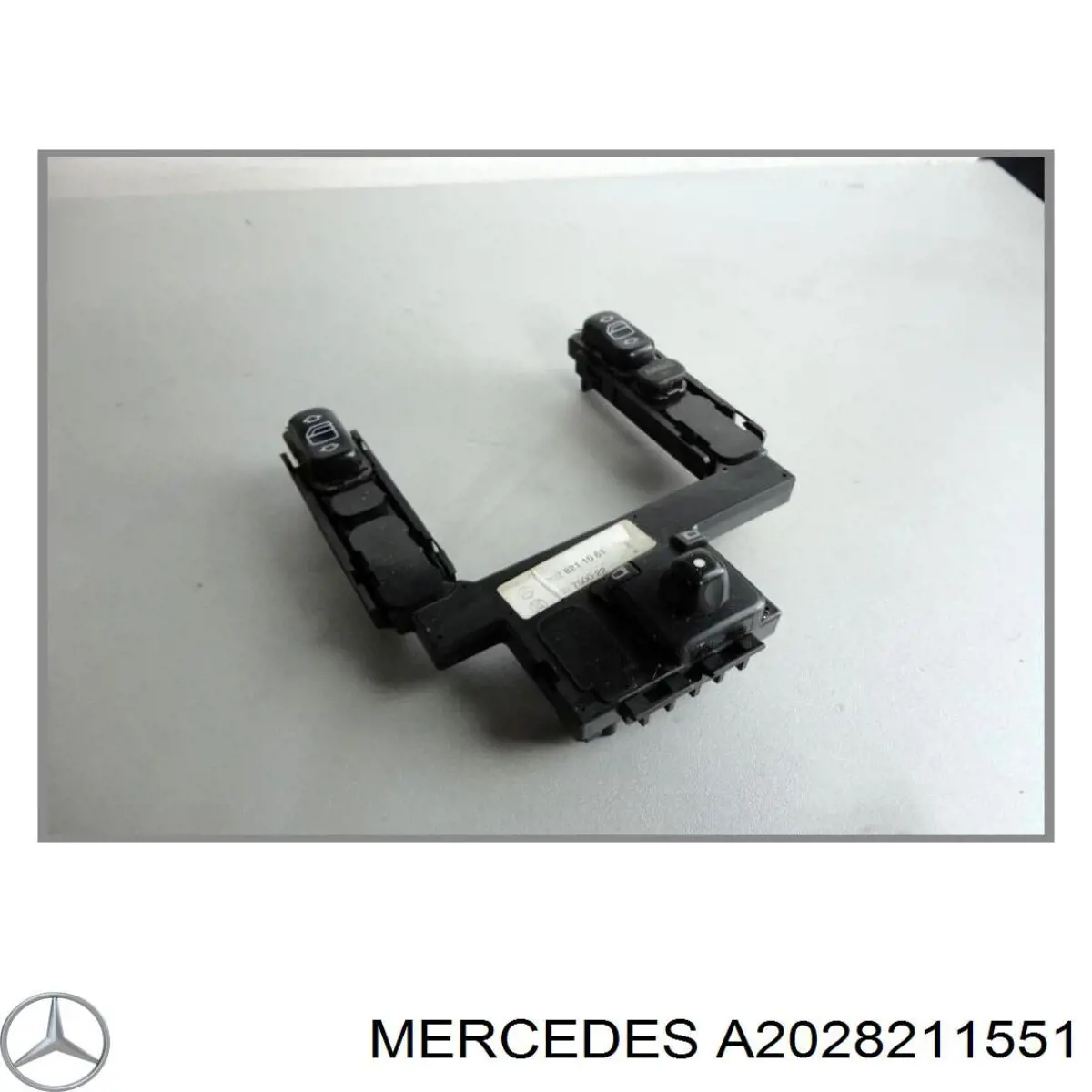 A2028211551 Mercedes Кнопковий блок управління склопідіймачами центральної консолі