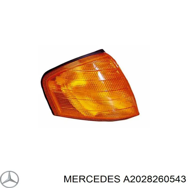 Вказівник повороту лівий A2028260543 Mercedes