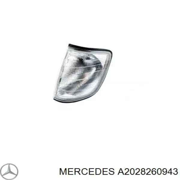Поворотник лівий Mercedes A2028260943 ціна, від 9.26 USD