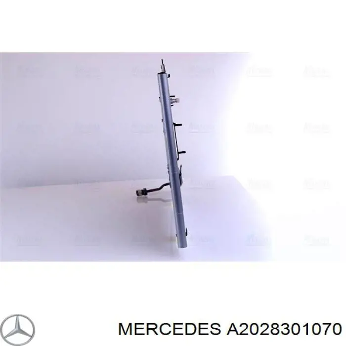 Конденсатор кондиціонера Mercedes A2028301070 ціна, від 80.47 USD